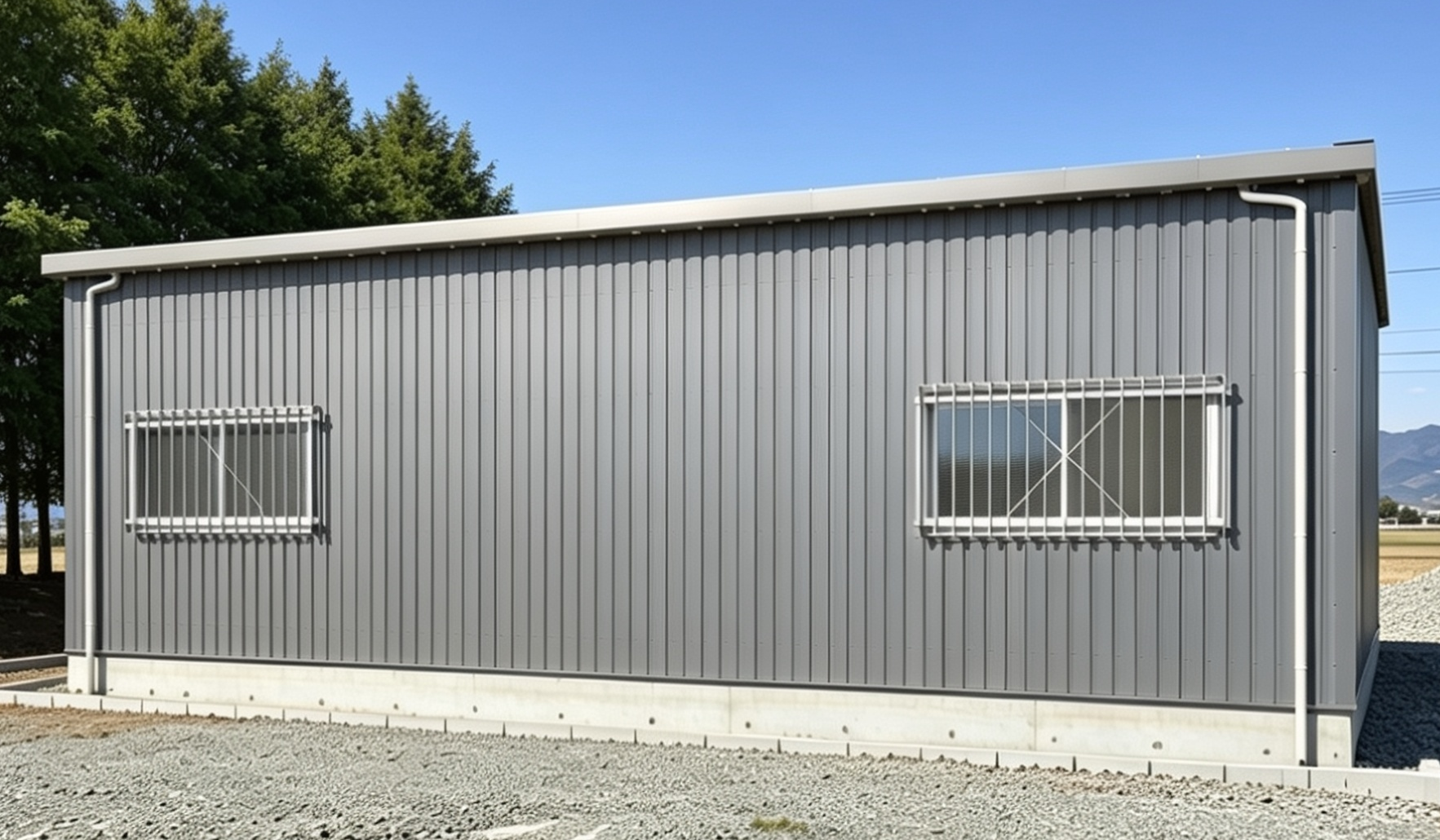 北九州エリアで施工した農業用倉庫